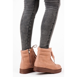 Vices Snörskor på plattformen rosa 2