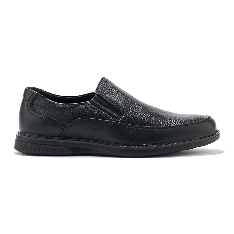 Svarta slip-on skor för män 1