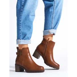 Bruna ankelstövlar för kvinnor 1