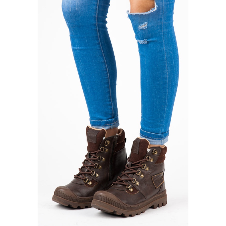 Arrigo Bello Fångare med fårskinn brun 2