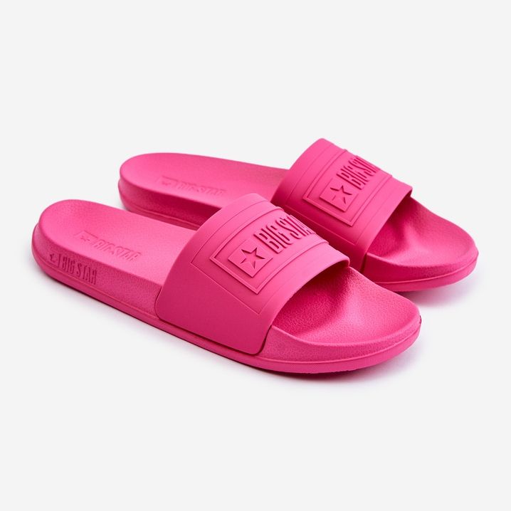 Lätt flip-flops för damer Big Star OO274037 Fuchsia rosa 1