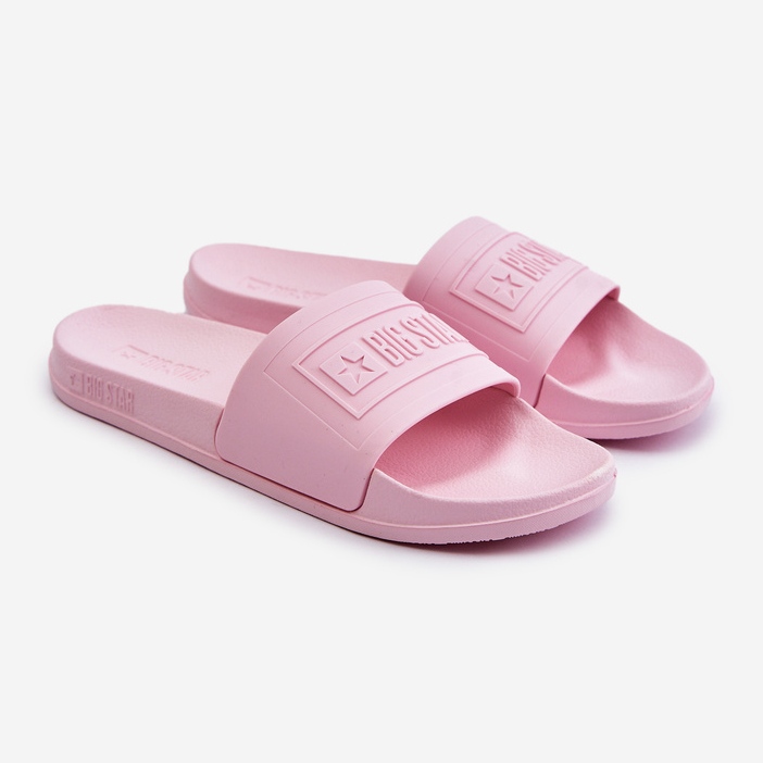 Ljusa dam flip-flops Big Star OO274036 Rosa 1