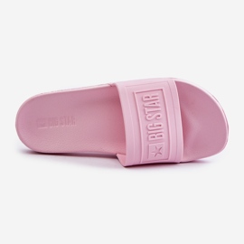 Ljusa dam flip-flops Big Star OO274036 Rosa 2