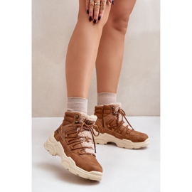 Lee Cooper isolerade stövlar dam LCJ-24-03-3061L Brun 2