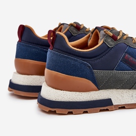 Isolerade sneakers för män Lee Cooper LCJ-24-03-3006 Grå 2