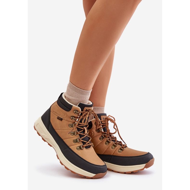 Isolerade vandringskängor för män Lee Cooper LCJ-24-03-3035M Brun kamel 1