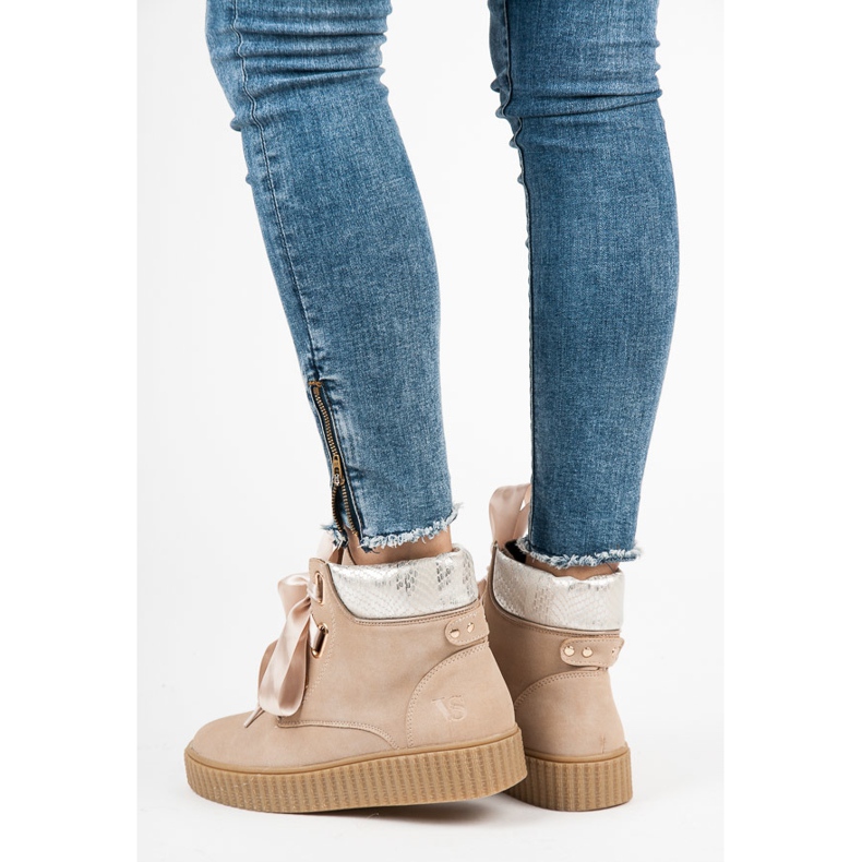 Vices Creepers med snörning brun 2