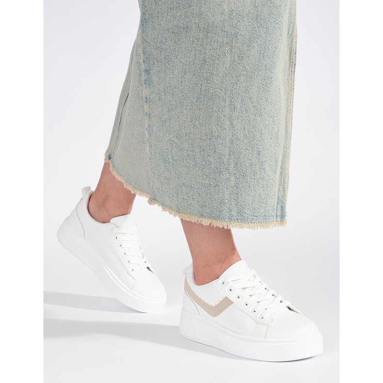 Platformskor i mocka för kvinnor svart 2