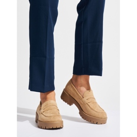 Goodin Dam beige mocka loafers 1