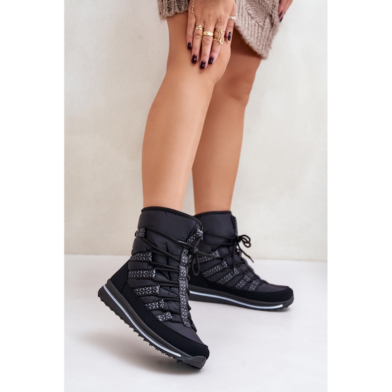 Progress PROGJ-20-02 Snöskor för kvinnor Svart 2