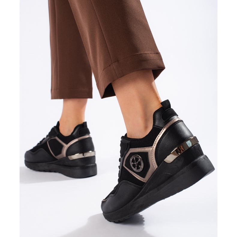 Svarta sportskor för kvinnor 2