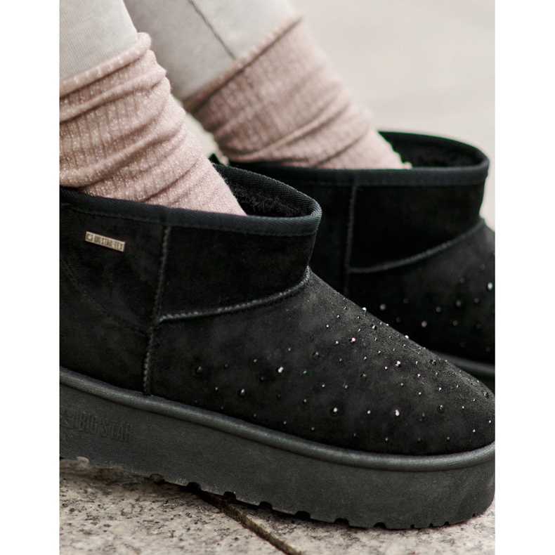 Snowboots med dekoration på plattformen Big Star OO274A105 Svart 2