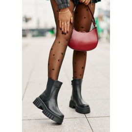 Isolerade Chelsea Boots Med Dragkedja S.Barski HY42-975 Svart 1