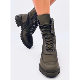 Jewel Gröna nylonstövlar 1