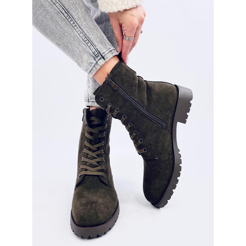 Snörarbetare av Bente Green grön 2