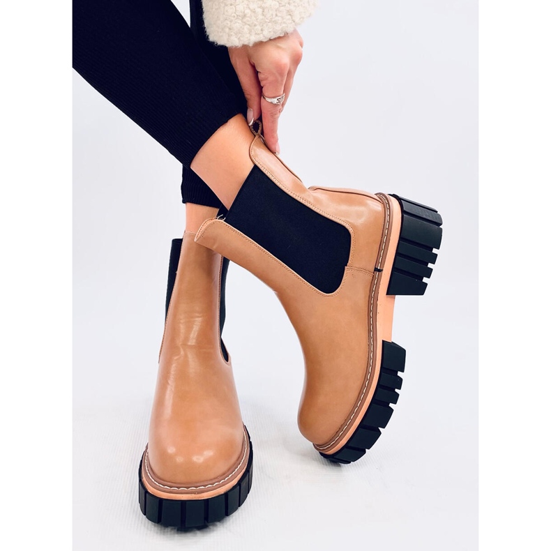 Chelsea stövlar för dam Bella LT.KHAKI brun 1