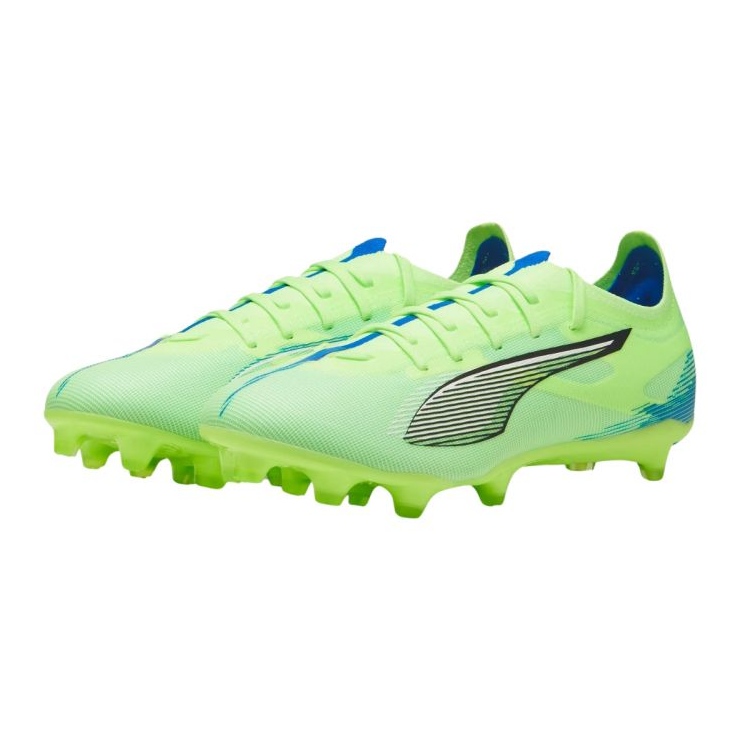 Puma Ultra 5 Match FG/AG 107687 03 fotbollsskor grön 2