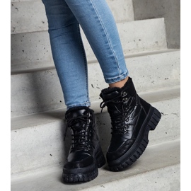 Svarta isolerade snöstövlar från Ozero 1