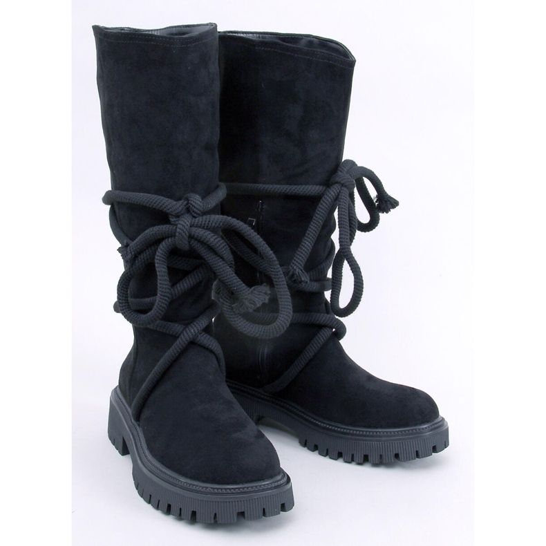 Mockaboots med Spicer Black-snöre svart 1