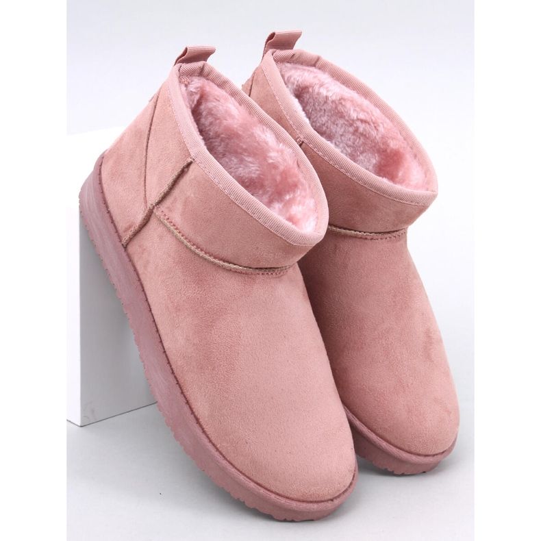 Emus korta snöstövlar Leav Pink rosa 1