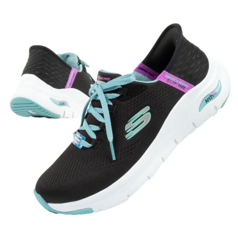 Skechers 149568/BKMT sportskor svart 1