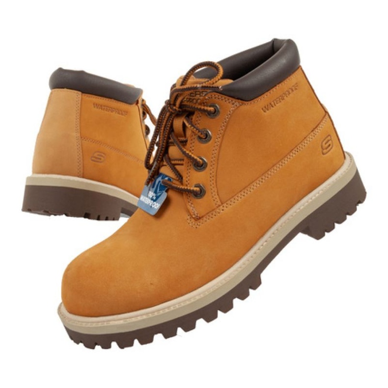 Skechers skor 205274/WTN brun 1