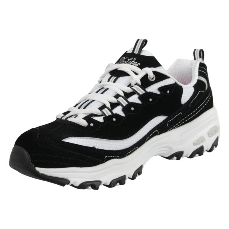 Skechers D'Lites Biggest Fan 11930-BKW skor svart 2