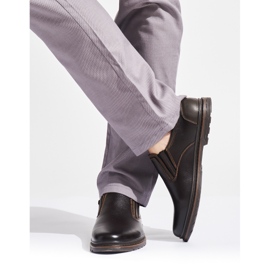 Mörkbruna herrskor 1