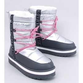 Archie Silver snökängor för kvinnor grå 1