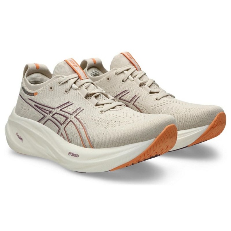 Asics Gel Nimbus 26 löparskor 1012B601250 beige 1