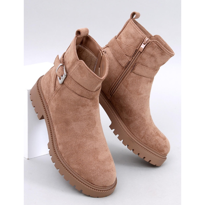Ortiz Camel Chelsea stövlar beige 1