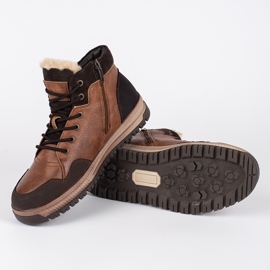 Isolerade höga vinterstövlar för män svart 2