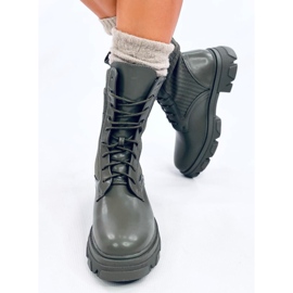 Arbetare med en flexibel Calling Green ovandel grön 1