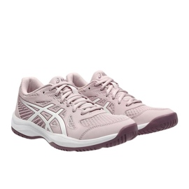 Asics Upcourt 6 volleybollskor 1072A107 700 rosa 1