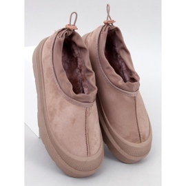 Jayden Khaki korta snöstövlar beige 1