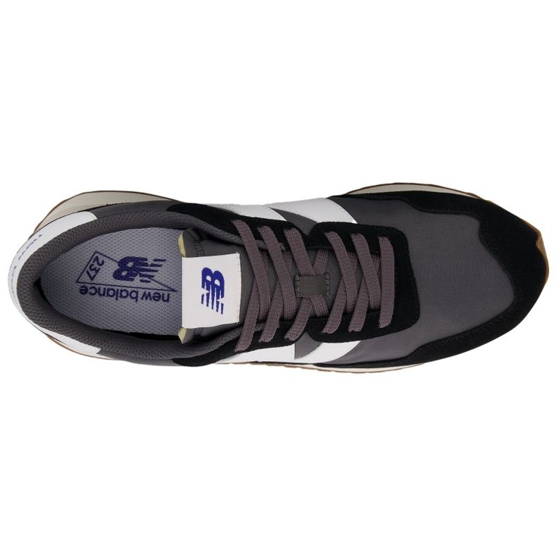 New Balance herrsneakers, livsstilssportskor, mocka, svart (MS237GA) 1
