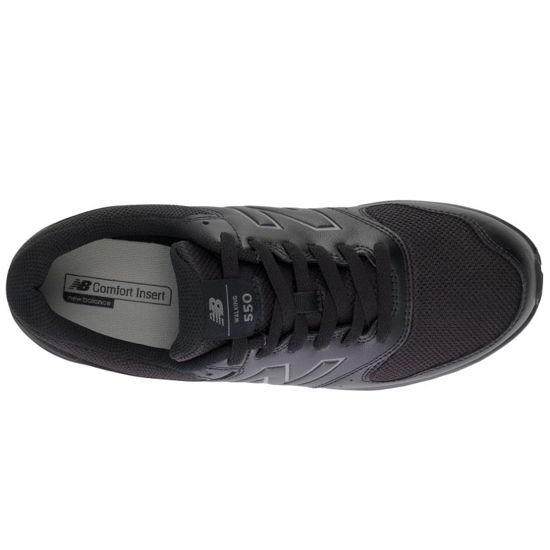 Sportsneakers för män New Balance 550 träningsskor svarta (MW550BK4) 1