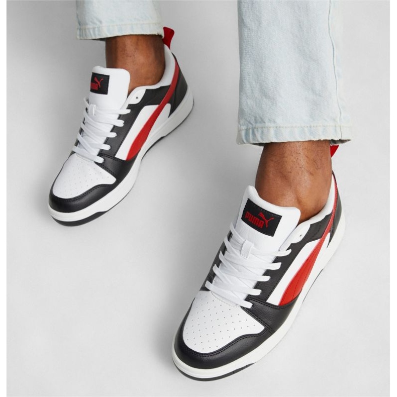Puma Rebound v6 Låga skor 392328-04 vit 2
