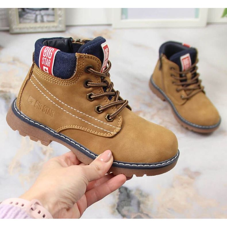 Big Star INT1789 isolerade stövlar brun 1