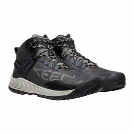 KEEN Nxis Evo Mid Wp skor MAGNET/BRIGHT Cobalt KE-1026108 svart 1