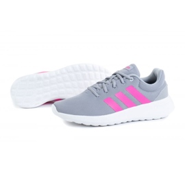 Adidas Lite Racer Cln 2.0 K GZ7732 skor rosa grå 1