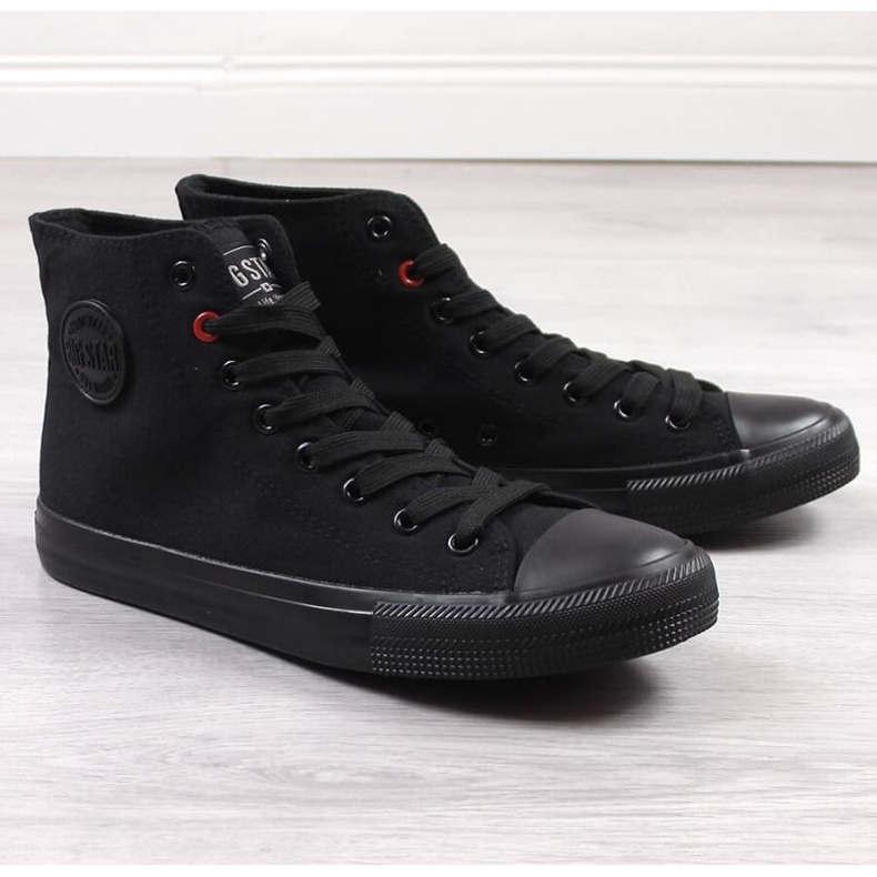 Big Star T274033 INT1826 höga skor och sneakers svart 1