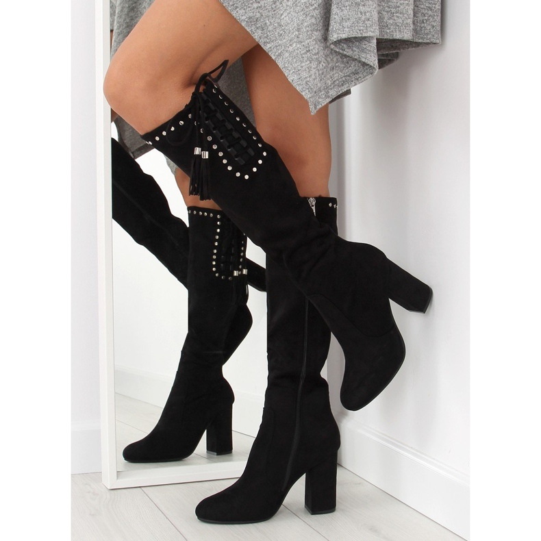 Svarta klassiska höga klackar 1