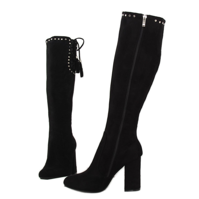 Svarta klassiska höga klackar 2