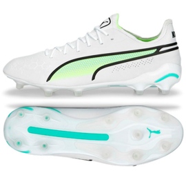 Puma King Ultimate FG/AG M 107097 03 skor vit vit 1