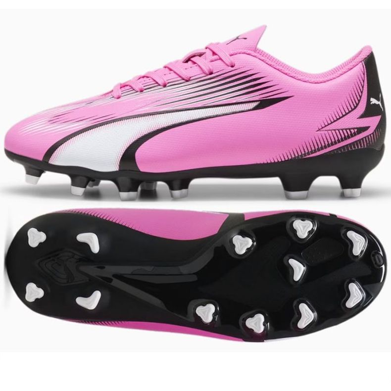Puma Ultra Play FG/AG Jr skor 107775 01 rosa 1
