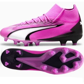 Puma Ultra Pro FG/AG M 107750 01 skor rosa 1