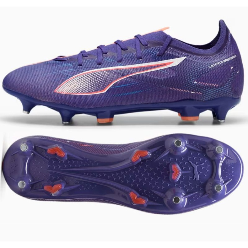 Puma Ultra 5 Match MxSG skor 107893 01 purpur 1