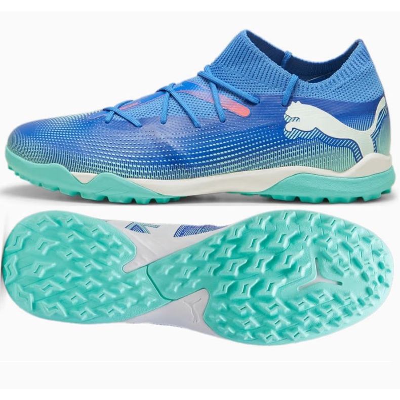 Puma Furure 7 Match Tt 107937-01 skor blå 1
