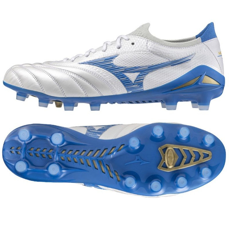 Mizuno Morelia Neo Iv Beta Japan Fg skor P1GA244025 vit 1